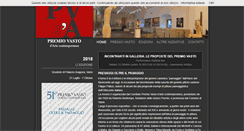 Desktop Screenshot of premiovasto.it